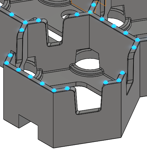 3Д модель пластиковой газонной решетки черной 